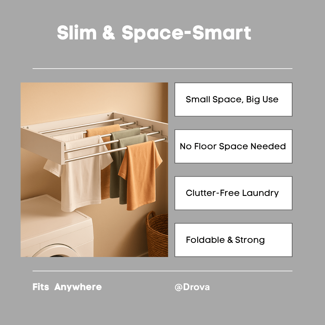 Foldable Space Saving Drying Rack